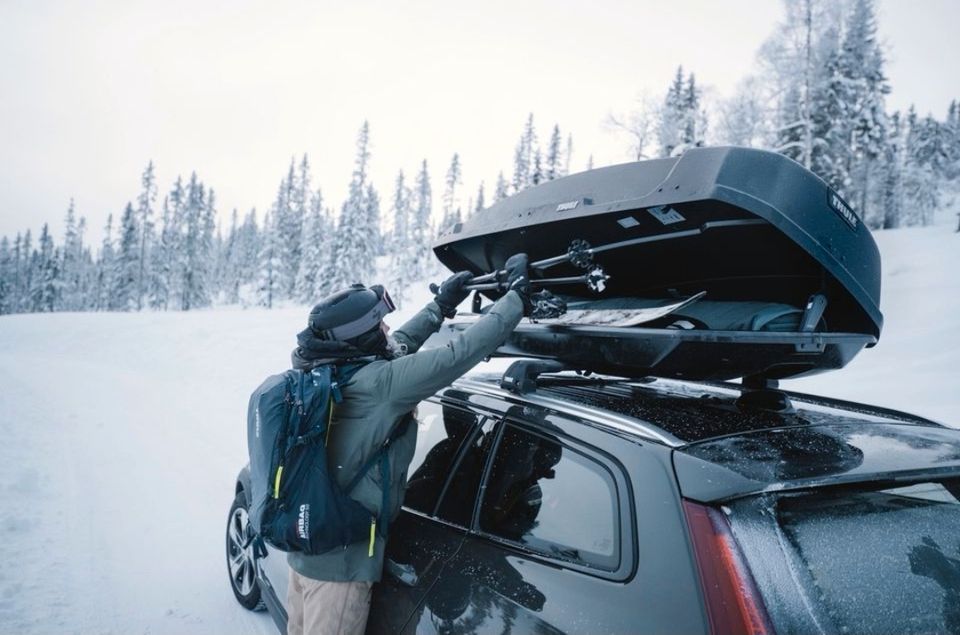 THULE Dachbox mieten: FORCE XT XL 500l Dachkoffer Skibox in Rahden