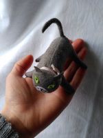 Katze Kätzchen Wollfilz Figur Wolle Kuscheltier Öko Deko Spiel Pankow - Prenzlauer Berg Vorschau