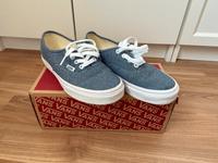 Vans Authentic Jersey Blue/True White blau gestreift Sneaker Hessen - Kassel Vorschau