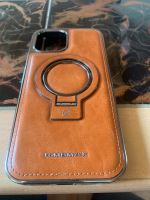 Luxus-Leder Handyhülle für IPhone 12 ProMax unsichtbarer Ständer Sachsen - Bad Dueben Vorschau