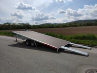 Autotransport-Anhänger Trailer Kippbar mieten leihen Vermietung Nordrhein-Westfalen - Fröndenberg (Ruhr) Vorschau