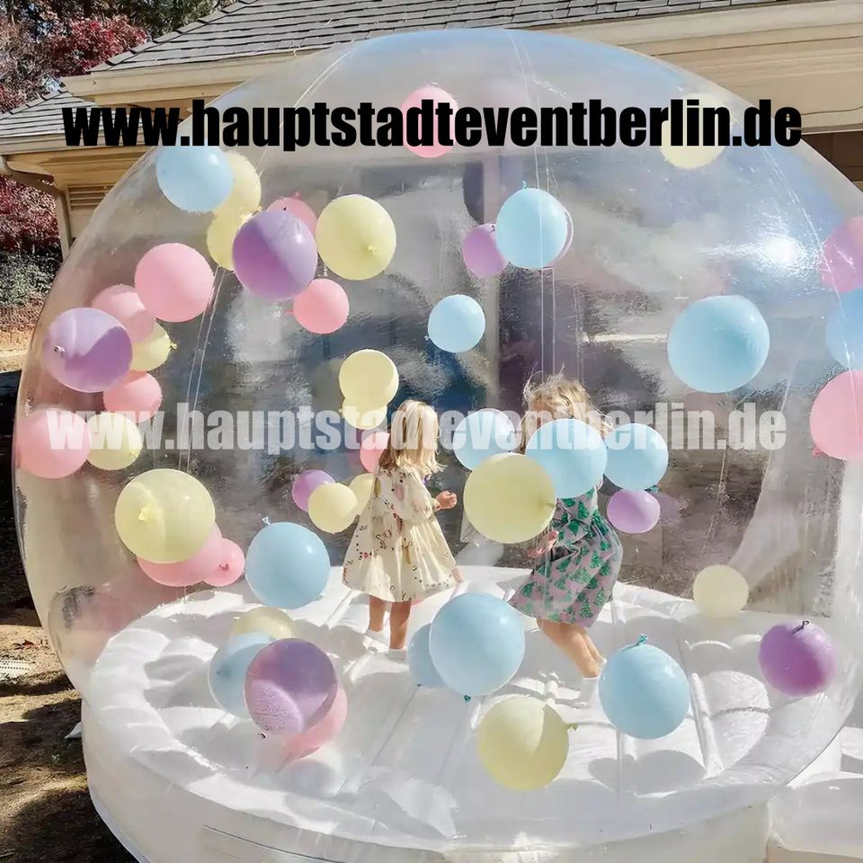 Bubblehouse Hüpfburg für Kindergeburstage oder Hochzeiten in Berlin