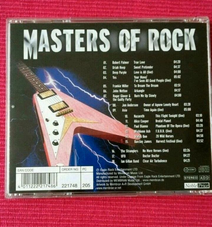 Masters of Rock Vol. 1 - 3 * CD Album in Kiel
