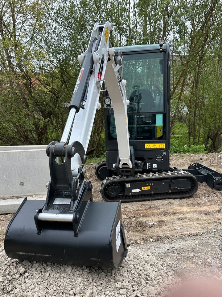 Minibagger Bobcat E19 zu vermieten in Rottenburg am Neckar