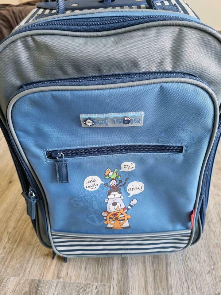 ♥️ Koffer Trolley Sigikid Olaf Laola Turnbeutel Frühstücksbrett in Gundersheim