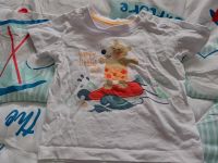 Baby Jungen T-Shirt weiß Teddy Surfer dopodopo Gr. 62 Niedersachsen - Pattensen Vorschau