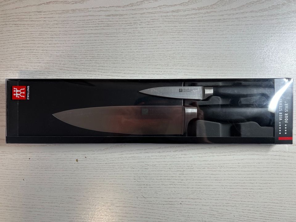 *Neu* Zwilling Vier Sterne Messer Küchenmesser Set 2 Teilig OVP in Frankfurt am Main