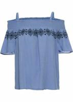 Bodyflirt Bluse Tunika Carmenbluse Gr. 46 blau NEU Saarland - Schiffweiler Vorschau
