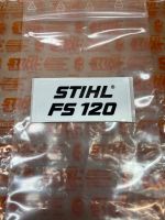 Stihl FS120 Typenschild Aufkleber original neu Bayern - Moosinning Vorschau