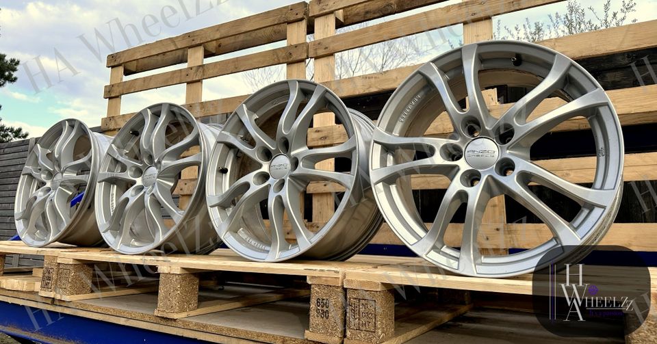 SUPER ZUSTAND ➡️ ANZIO 17 Zoll Alufelgen 5x112 ET42 Felgen ➡️ Mercedes E W211 W212 CLA A B W177 VW Caddy Tiguan Passat B5 B8 CC Audi A4 B6 B7 Q2 TT Q3 Seat Leon Ateca Exeo Skoda Kodiaq Superb Octavia in Bünde