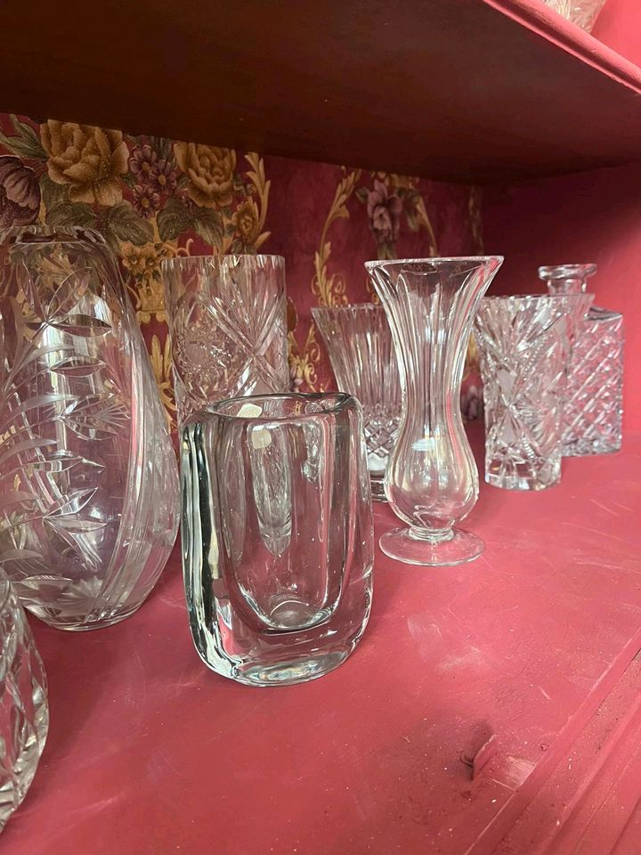 Bleikristall Glas Gläser Sammlung Konvolut Edelkristall in Essen