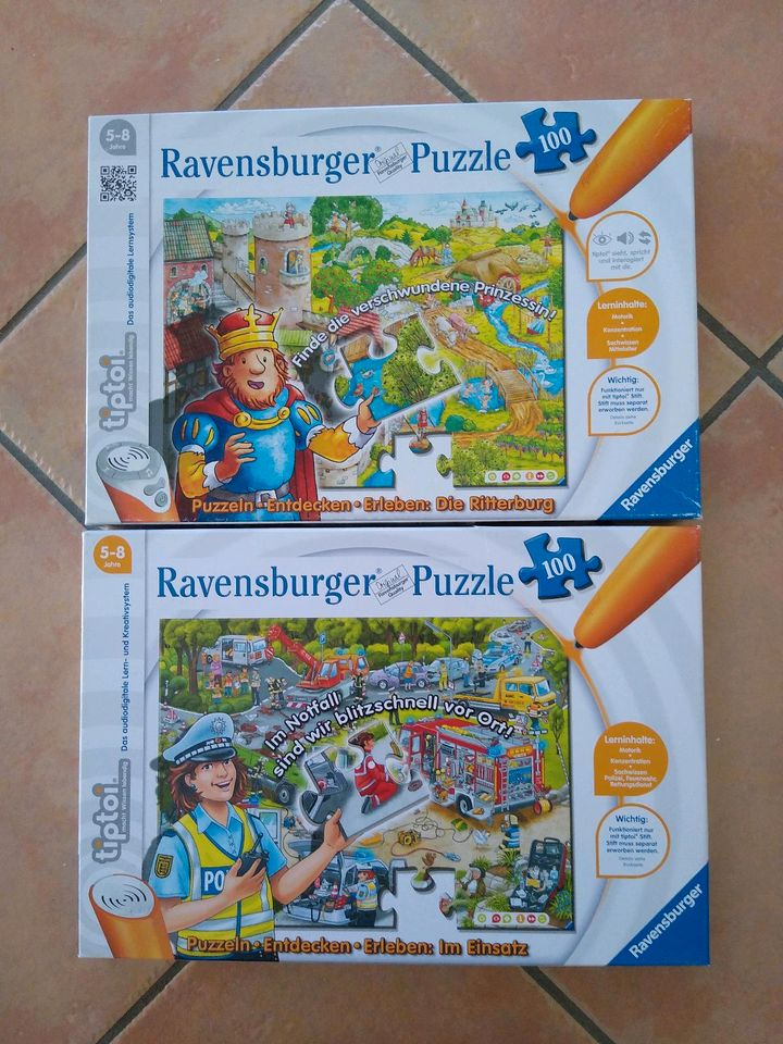 Tiptoi Puzzle Ritterburg in Otterndorf