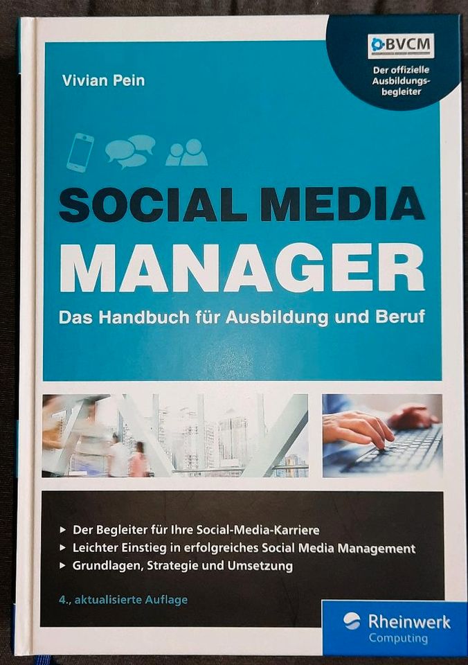 Buch Hardcover Vivian Pein Social Media Manager 4. Auflage in Oldenburg