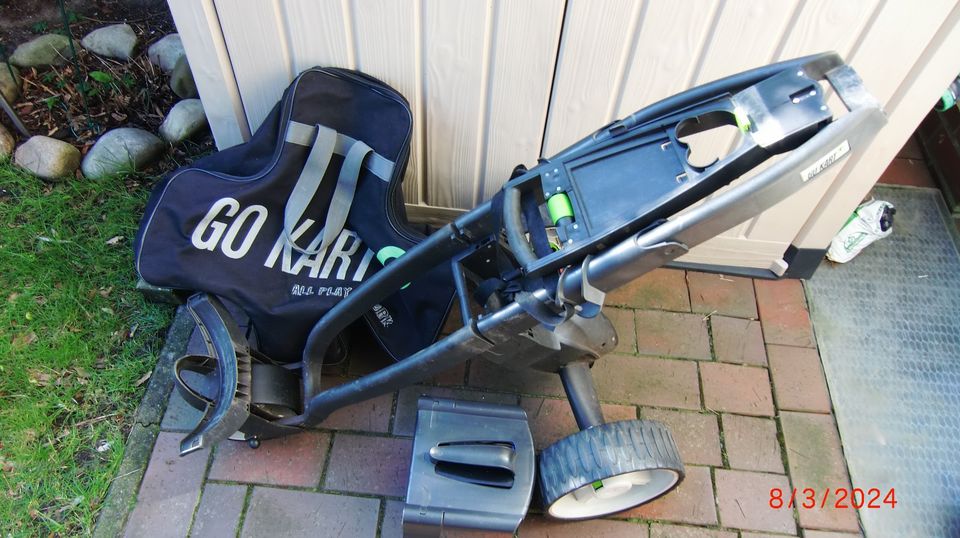 E-Golftrolly von Firma GO Kart incl. Zubehör in Oldenburg
