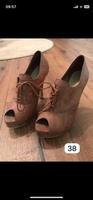 Peeptoes High Heels braun Bayern - Jetzendorf Vorschau