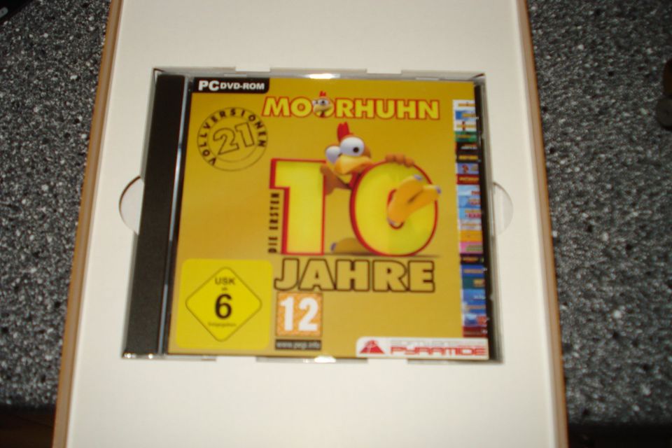 Moorhuhn PC 10 Jahre in Originalverpackung in Meckenheim