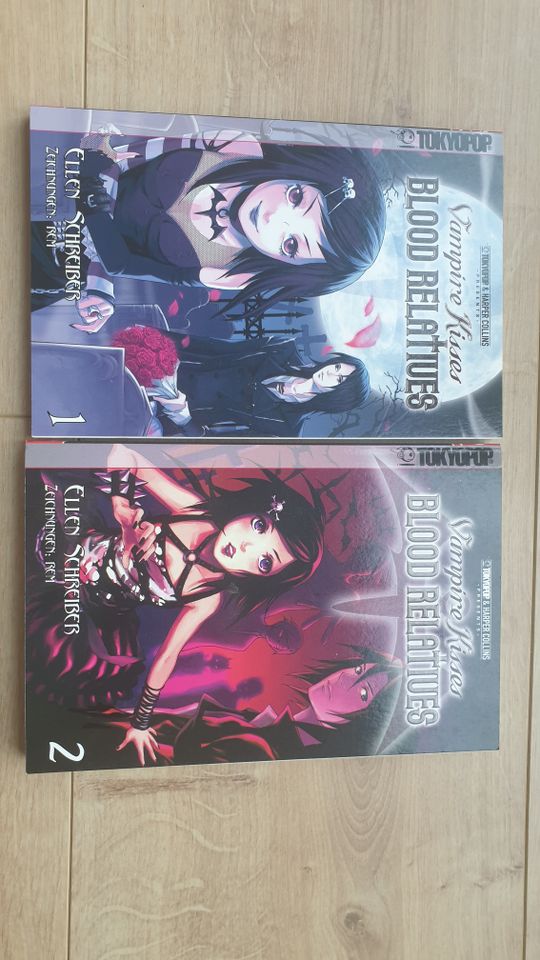 Manga Vampire Kiss ~ Blood Relatives 1-2 deutsch 1. Auflage in Hohenstein