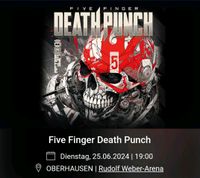 SUCHE 3 Karten für Five Finger Death Punch Oberhausen Innenraum Nordrhein-Westfalen - Rheinbach Vorschau
