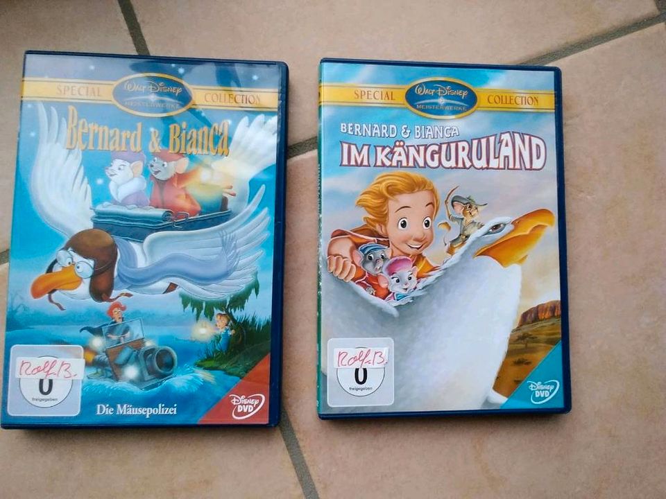 Kinder DVDs ⭐Stück 1€⭐ Chipmunks Drache Kokosnuss Urmel Lauras in Drage