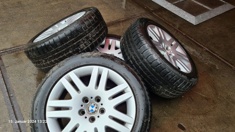 Winterreifen 245/50 R18 + BMW Felgen in Oberhausen