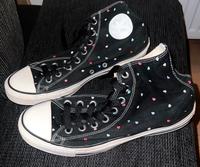 Converse Chuck Taylor All Star 42 Damen schwarz mit Herzen Nürnberg (Mittelfr) - Aussenstadt-Sued Vorschau