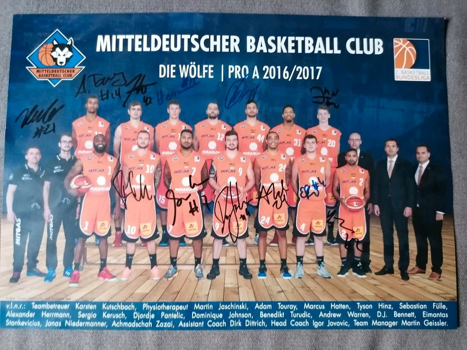 MBC Spielhefte Saison 2016/2017 in Hohenmölsen