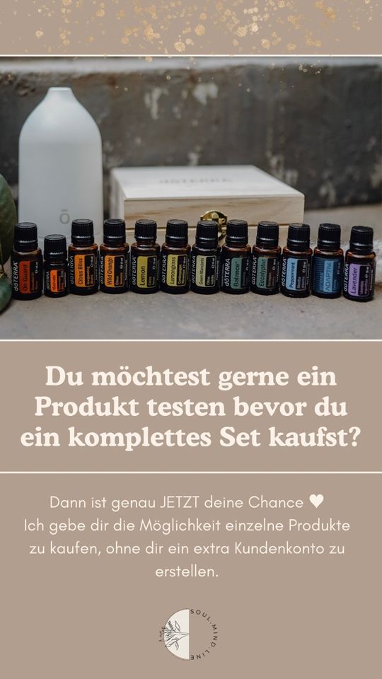 doTERRA ätherische Öle - Einzelprodukte testen Sammelbestellung in Weißenborn Erzgebirge