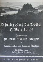 "O heilig Herz der Völker, o Vaterland!" Hymnen Hölderlin,Novalis Brandenburg - Mühlenbecker Land Vorschau