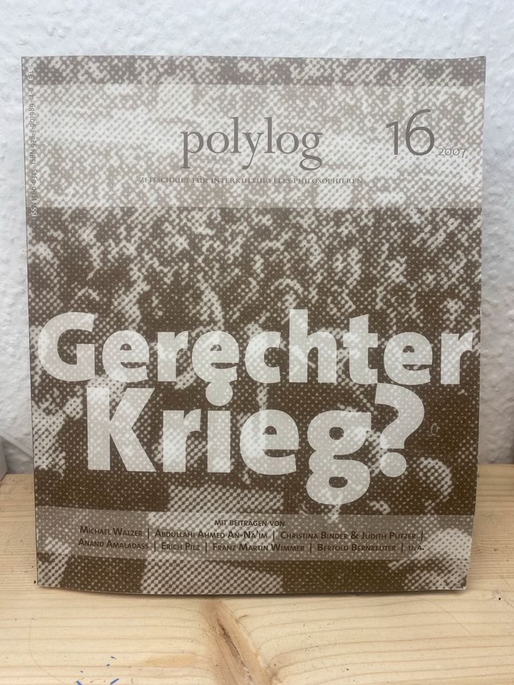 Polylog 16/2007: Gerechter Krieg? in Magdeburg