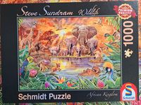 Sundram Steve Wildlife Afrikas Tiere 1000 Teile Puzzle Elefanten Bayern - Hilgertshausen-Tandern Vorschau