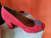 Pumps Leder rot/Neu Bayern - Roggenburg Vorschau