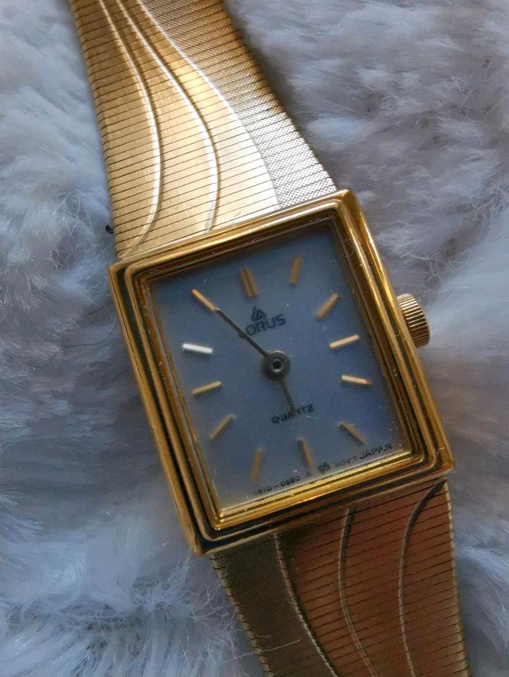 LORUS/SEIKO Vintage Uhr V810-5180 vergoldet Nachlass in Klausdorf