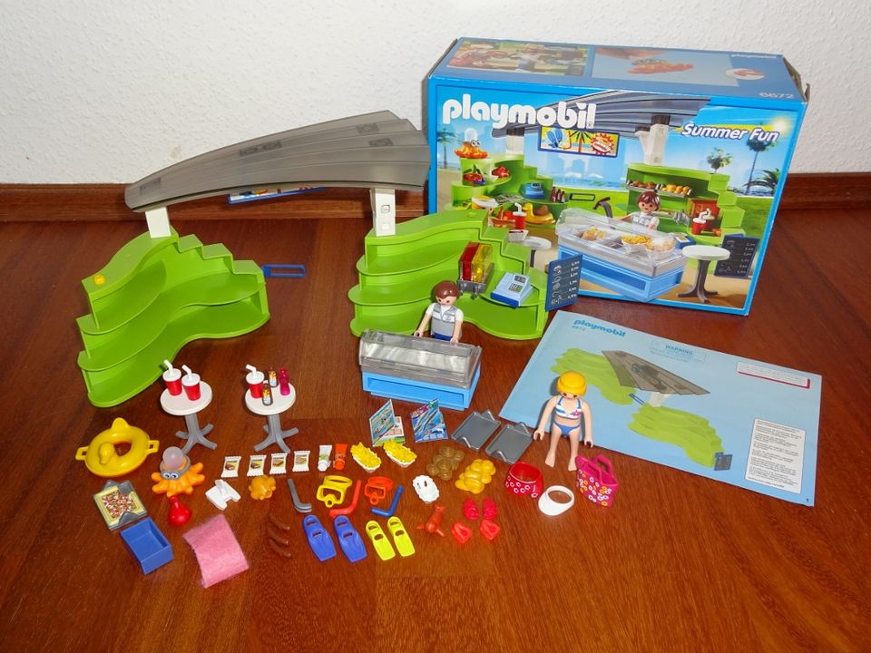 Playmobil Summer Fun 6672 Shop mit Imbiss / Pommesbude in Mülheim (Ruhr)