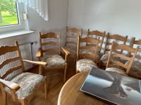 8 gefederte und gepolsterte esstischstühle Stühle Baden-Württemberg - Bretten Vorschau