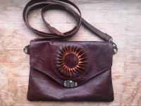 Boho, Festival Leder-Handtasche mit Sonne Innenstadt - Köln Altstadt Vorschau