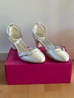 Emily Bridal Brautschuhe / Satin / Elfenbein/ Hochzeit Baden-Württemberg - Fellbach Vorschau