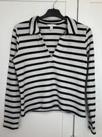 Shirt Pulli Polo Kragen V-Ausschnitt gestreift S-M Nordrhein-Westfalen - Erftstadt Vorschau