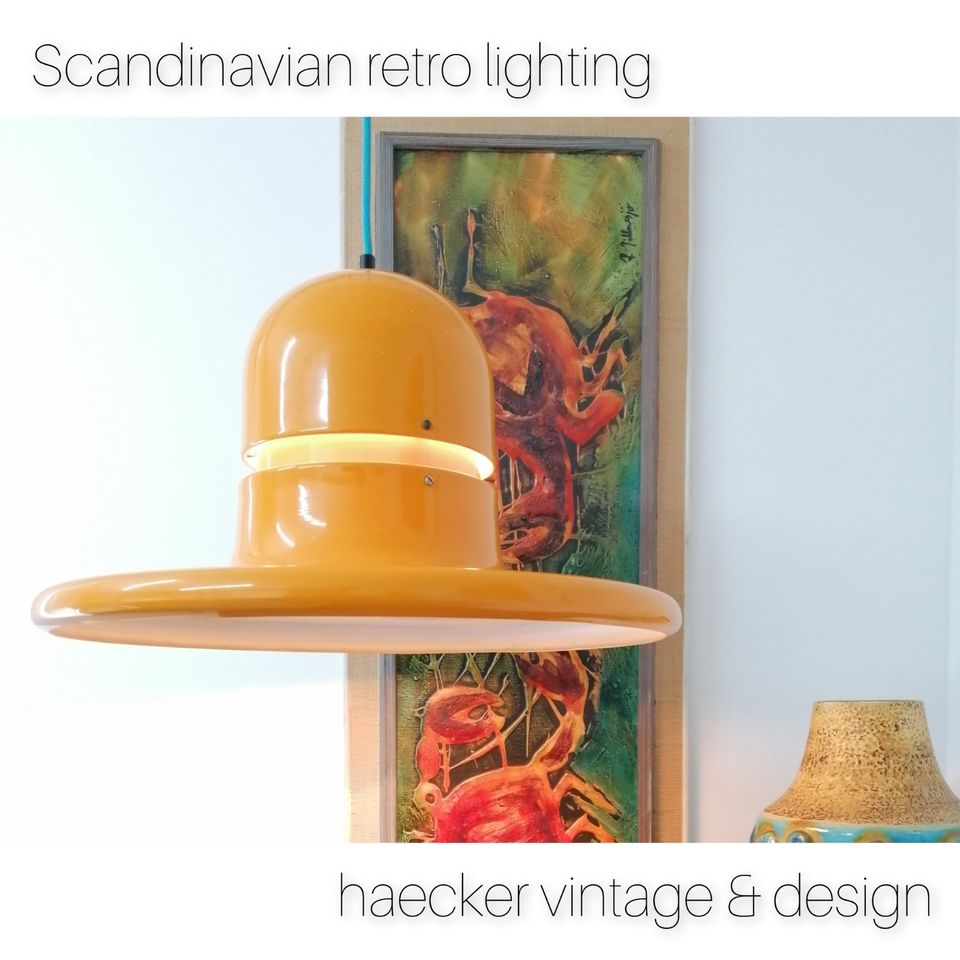 Lampe danish design zu 70er midcentury retro lyfa fog morup teak in München