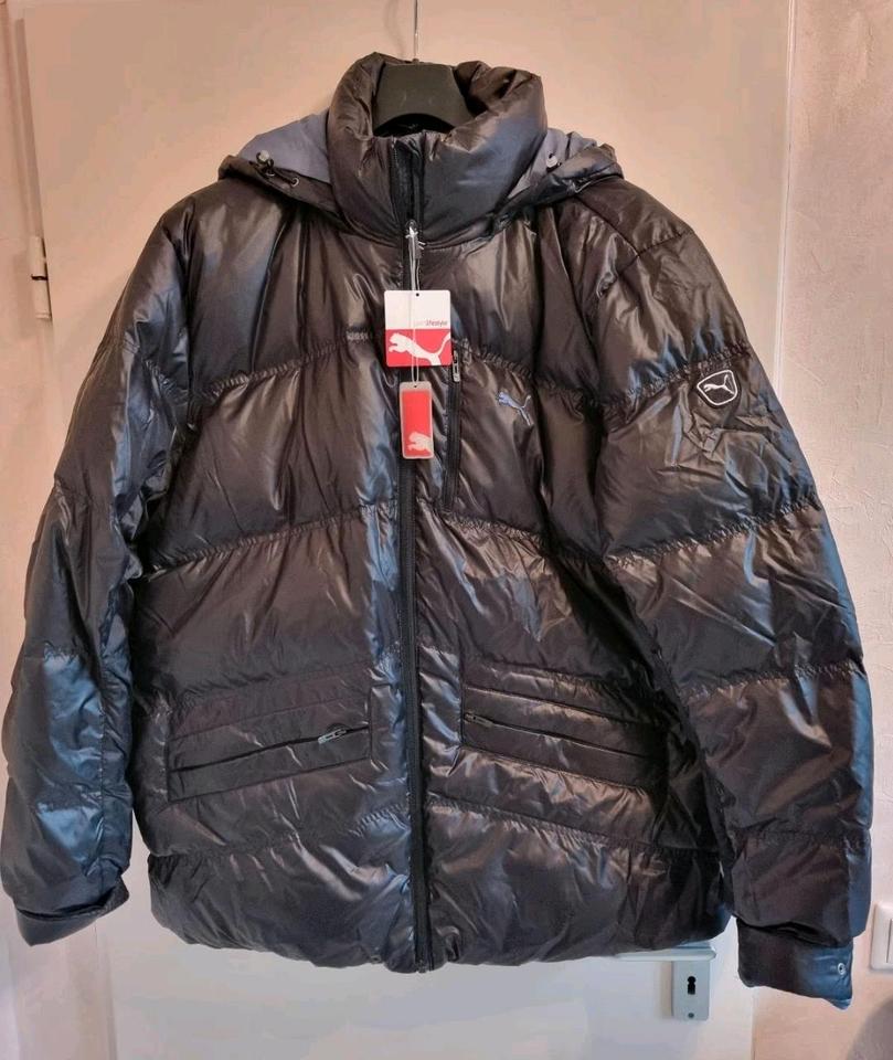 Puma Style Herren Daunenjacke Winterjacke Gr. XL Antrazith NEU in Düsseldorf
