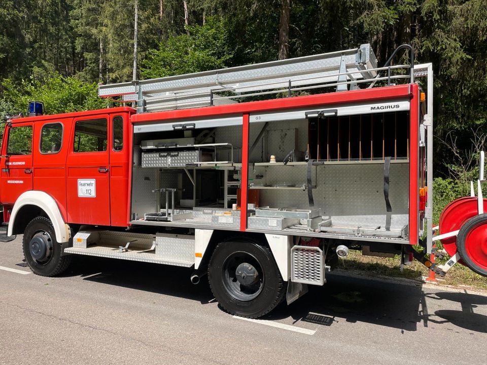 Iveco 120-23 AW Feuerwehr V8 Luftgekühlt 4X4 OLDTIMER in Hohenstein