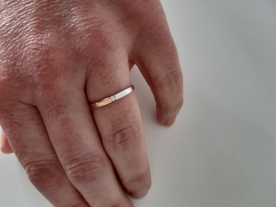 Moncara Diamant Ring 375 Gelb-/Weissgold *top* in Hürth