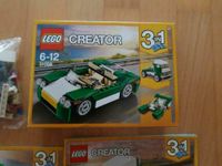 Lego Creator 3 in 1 Grünes Cabrio 31056 Niedersachsen - Dannenberg (Elbe) Vorschau