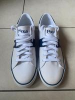 Polo Ralph Lauren Polo Schuhe Burwood weiß-blau Gr.44 Sneaker Nordrhein-Westfalen - Issum Vorschau