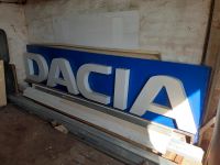 Dacia Werbeschild Reklame Thüringen - Wollersleben Vorschau