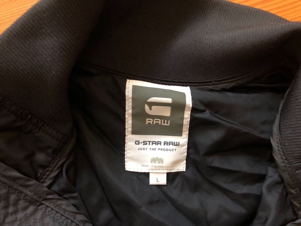 G-Star Raw Jacket Jacke L schwarz lässig dünn in Biberach an der Riß