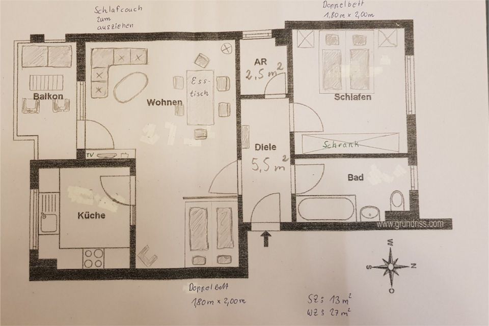 Ferienwohnung in Dresden bei Pirna, Sächsische Schweiz, Fewo, in Dresden