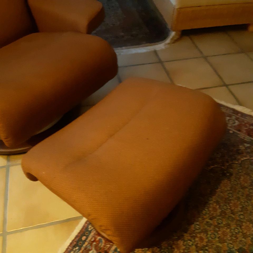 Stressless Sessel mit Fußhocker in Mauritz