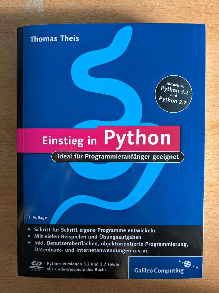 Einstieg in Python von Thomas Theis in Hamburg