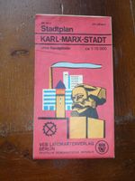 Stadtplan Karl-Marx-Stadt Sachsen - Glauchau Vorschau
