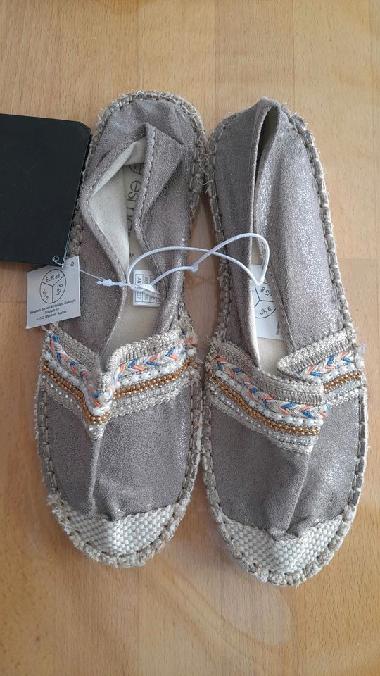 2 Paar Espadrilles Gr.39, NEU in Nalbach